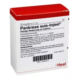 PANKREAS SUIS Injeel ampoule, 10 pz