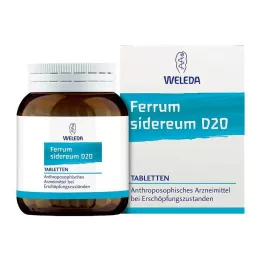 FERRUM SIDEREUM D 20 compresse, 80 pz