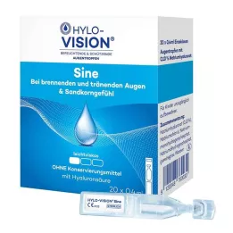 HYLO-VISION pipette monodose sinusoidali, 20X0,4 ml