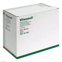 VLIWAZELL Compresse assorbenti sterili 20x40 cm, 12 pz