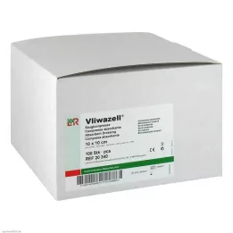 VLIWAZELL Compresse assorbenti non sterili 10x10 cm, 100 pz
