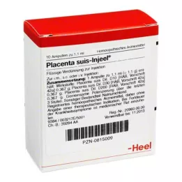 PLACENTA SUIS Injeel ampoule, 10 pz