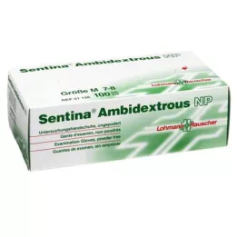 SENTINA Guanti ambidestri Unters.Hands.powderfree taglia M, 100 pz