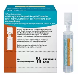 NATRIUMGLYCEROPHOSPHAT Soluzione per infusione in fiala concentrata, 20X10 ml