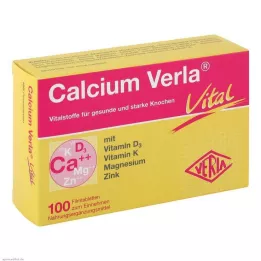CALCIUM VERLA Compresse rivestite con film Vital, 100 pz