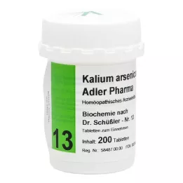 BIOCHEMIE Adler 13 Potassio Arsenicosum D 12 Tabl., 200 pz