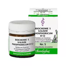 BIOCHEMIE 5 Kalium phosphoricum D 12 compresse, 80 pz