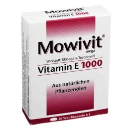MOWIVIT Vitamina E 1000 capsule, 20 pz