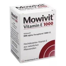MOWIVIT Vitamina E 1000 capsule, 50 pz