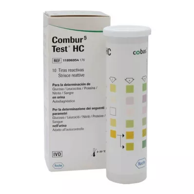 COMBUR 5 Test HC Strisce reattive, 10 pz COMBUR 5 Test HC Strisce reattive, 10 pz