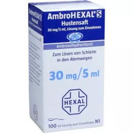 AMBROHEXAL S succo di tosse 30 mg/5 ml, 100 ml