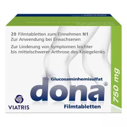 DONA Compresse rivestite con film da 750 mg, 20 pz
