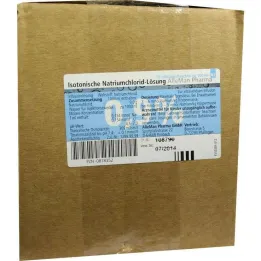 Soluzione salina 0,9% flacone in plastica, 10X100 ml