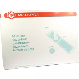 MULLTUPFER Set sterile 2+3 di dimensioni di prugna, 30 p