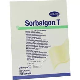 SORBALGON T Stripes tamponate 1 g/30 cm, 3 pz