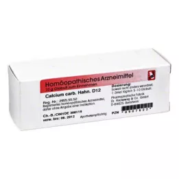 CALCIUM CARBONICUM Hahnemanni D 12 Globuli, 10 g