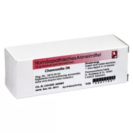 CHAMOMILLA d 6 globuli, 10 g