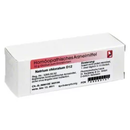 NATRIUM CHLORATUM D 12 Globuli, 10 g
