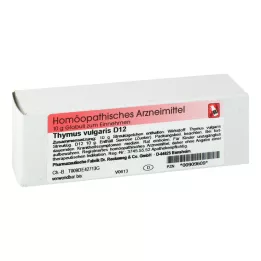 THYMUS VULGARIS D 12 globuli, 10 g