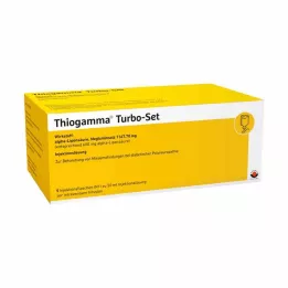 THIOGAMMA Fiale per iniezione Turbo Set, 5X50 ml