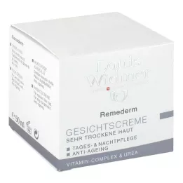 WIDMER Remederm crema viso leggermente profumata, 50 ml