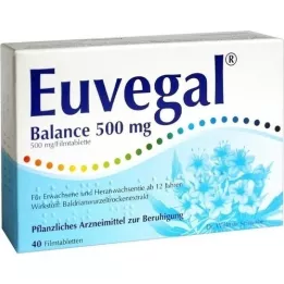 EUVEGAL Bilancia compresse con pellicola da 500 mg, 40 pz