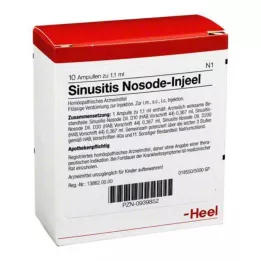 SINUSITIS Fiale di Nosode Injeel, 10 pz