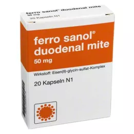 FERRO SANOL acaro duodenale 50 mg compresse gastroresistenti, 20 pz