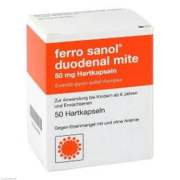 FERRO SANOL acaro duodenale 50 mg compresse gastroresistenti, 50 pz