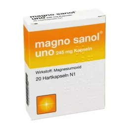 MAGNO SANOL uno 245 mg capsule, 20 pz