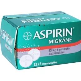 ASPIRIN MIGRÄNE Compresse effervescenti, 24 pz