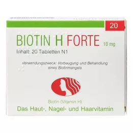 BIOTIN Compresse H forte, 20 pz