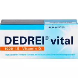 DedRei Vital Tablets, 100 pz