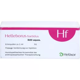 HELLEBORUS FOETIDUS aquos. D 20 fiale, 8X1 ml