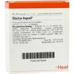 STICTA INJEEL AMPOULE, 10 pz