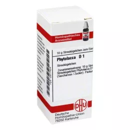 PHYTOLACCA D 1 Globuli, 10 g
