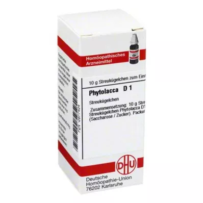 PHYTOLACCA D 1 Globuli, 10 g PHYTOLACCA D 1 Globuli, 10 g