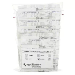 EINMALSPRITZE 20 ml sterile, 10 pz