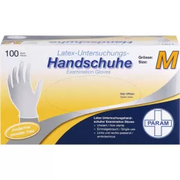 HANDSCHUHE Monouso lattice senza polvere M, 100 pz