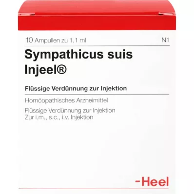 SYMPATHICUS SUIS Injeel ampoule, 10 pz