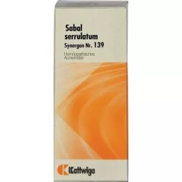 SYNERGON KOMPLEX 139 Sabal serrulatum gocce, 20 ml