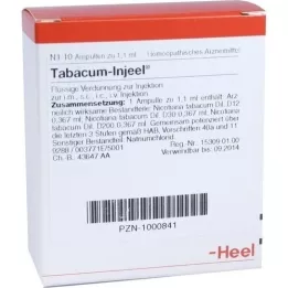 TABACUM INJEEL AMPOULE, 10 pz