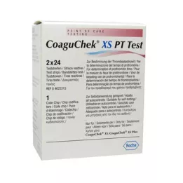 COAGUCHEK XS PT Prova, 2X24 St