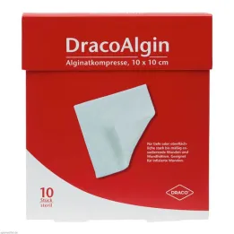 Dracoalgin 10x10cm Alginato K, 10 pz
