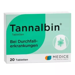 TANNALBIN Compresse, 20 pz