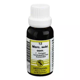 MERCURIUS SUBLIMATUS CORR.F complesso n. 12 diluizione, 20 ml