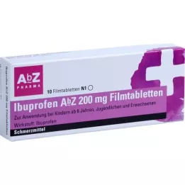 IBUPROFEN Abbey 200 mg compresse rivestite di film, 10 pz