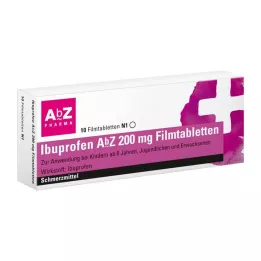 IBUPROFEN AbZ 200 mg compresse rivestite con film, 10 pz