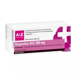 IBUPROFEN AbZ 200 mg compresse rivestite con film, 50 pz