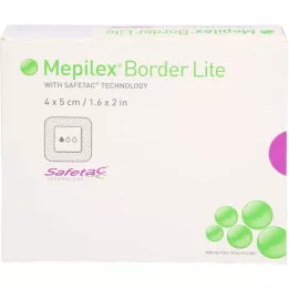 Mepilex Border Lite Foam Association 4x5 cm sterile, 10 pz